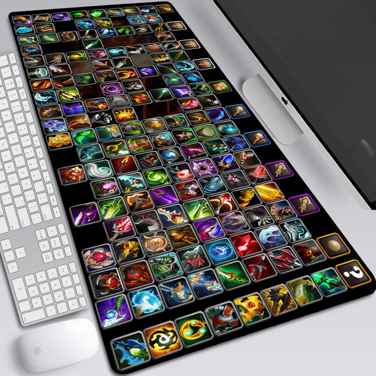 Dota DOTA2 mouse pad Super thick waterproof lock edge game computer notebook keyboard non-slip desk pad