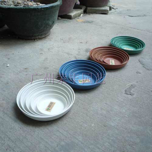 Taiwan Cuiyun Suitsud Bottom basin-New PP plastic flower pot with bottom disc bottom-multi-color multi-spec optional
