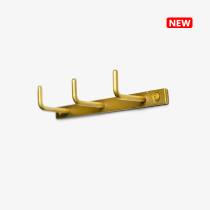 Curve handmade brass texture-like adhesive hook hook coat hook kitchen adhesive hook 2019 3 TB on