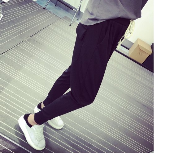 Phân bón đặc biệt XL Phụ nữ béo mm chị gái béo quần quần chân mùa xuân và mùa thu 200 pounds quần thể thao giản dị quần nữ đẹp
