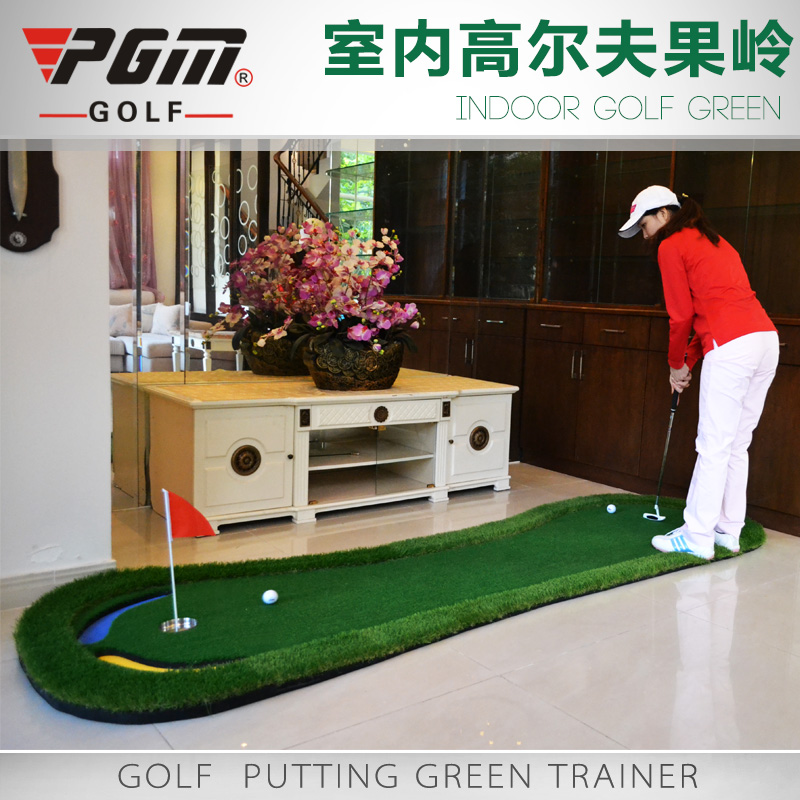 Mini putter pad fairway practice blanket indoor home office golf green simulator equipment