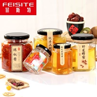 Стеклянная бутылка с уплотнением бак с пищей -Адрейк шестнадцатурой стеклян