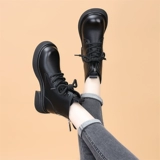 Martens, осенние модные универсальные челси, короткие сапоги с молнией, из натуральной кожи, коллекция 2023