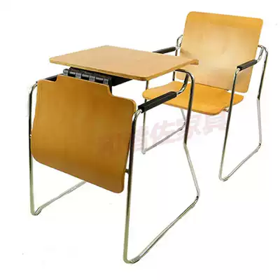Conference room training table and chair combination counseling class primary and secondary school desks and chairs folding education training learning tables and chairs