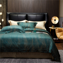 Shopping mall with European style 100 pens cotton four-piece cotton cotton gongsatin digital printing quilt cover bedding