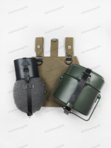 German lunch box kettle dry food bag 3-piece combination set re-enactment props