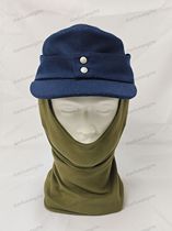 German M43 mountain hat Kongjun blue woolen mountain hat caviar buckle live hat wall version