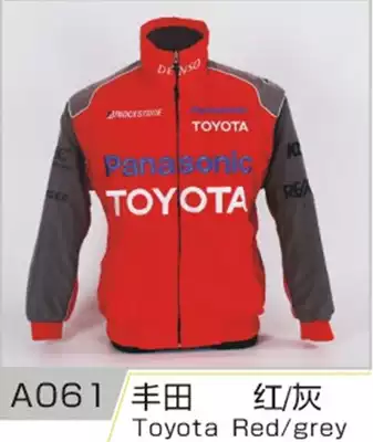 F1 Racing clothing college style retro style European and American style coat winter clothing cotton jacket shake sound jacket A058