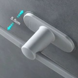 Увеличение в ванной комнате туалетной ванной комнаты в ванной комнате, набор артефактов артефактов коробки для хранения полотенец в туалетной ванной комнате