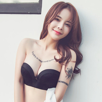 Strapless underwear women gather non-slip on the thick section of the small bra chest-wrapped wedding dress invisible strapless bra stickers