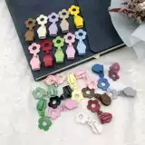 Нейлоновая сумка в форме цветка с молнией, подушка, замок, делается под заказ, в цветочек