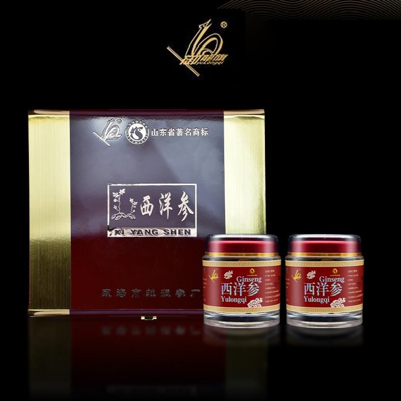 Yulongqi American ginseng gift box 100 Ke Wendeng American ginseng lozenges ginseng gift Wang Wenshui American ginseng