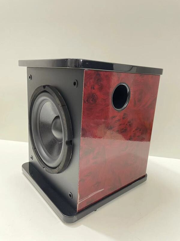  8inch Brand Passive Subwoofer Audio Piano Paint Empty Wood Box 4 Ohm 80 Watts High Power Subwoofer