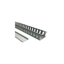 PVC line trough H60*W45 cable trough 6045 gray cable trough cable tray cable distribution trough