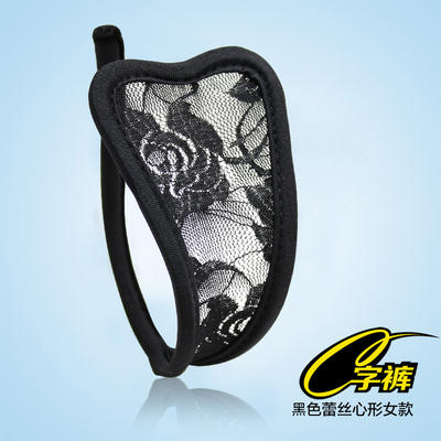 Ladies' sexy and romantic C-pants, bikini safety pants, seamless lace T-pants, invisible one-piece underpants