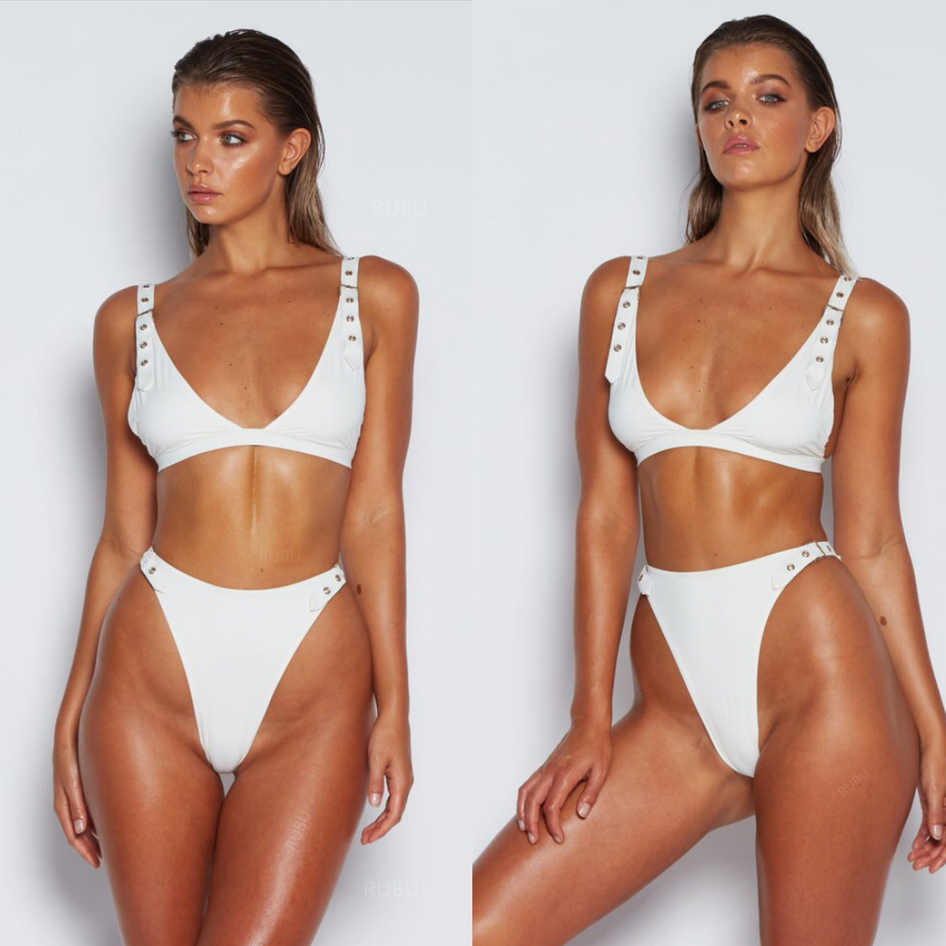 Bà chia áo tắm Châu Âu và Mỹ gợi cảm bikini liền thân màu bikini áo bơi cho người béo