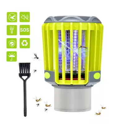 Mosquito Killer Lamp Flashlight LED Camping Tent Light Mosquito Killer Lamp
