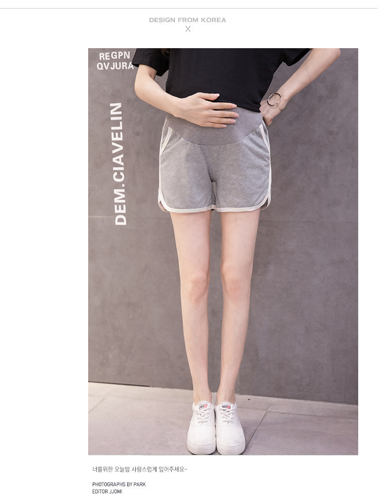 Mùa hè phong cách mới cộng với phân bón XL thai sản quần cotton quần short giản dị mùa hè lỏng lẻo ba điểm dạ dày lift quần 200 kg