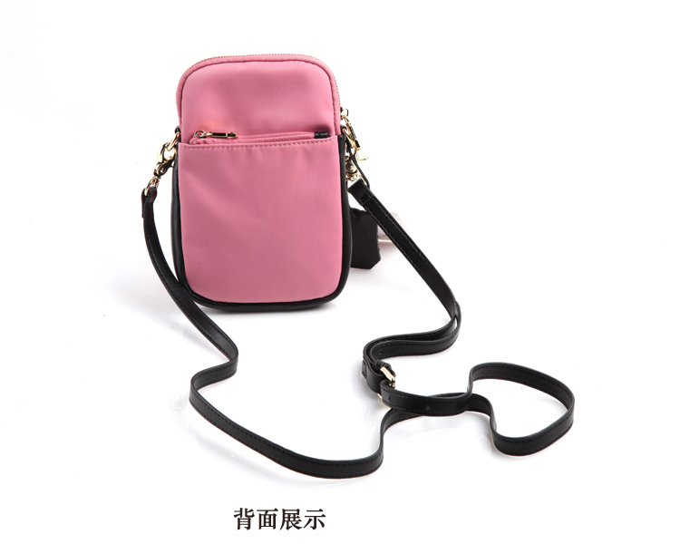 Selana Oxford vải thời trang bình thường túi điện thoại di động in vải với túi da điện thoại di động đích thực Nhật Bản phiên bản Nhật Bản - Túi điện thoại túi xách công sở nữ
