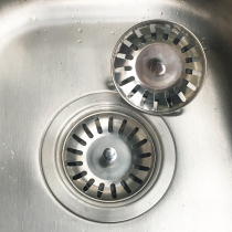 Sink plug dishwashing pool Blocked Water Plug Funnel Kitchen Wash Basin filter Sewer Stainless Steel Jam lid