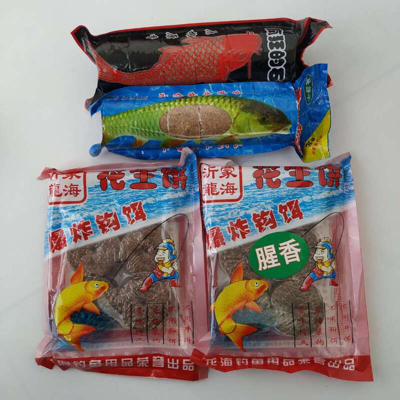 Atomized Fast Crazy Stone Peanut Cake Bean Cake Square Bait Round Throwing Sea Rod Flip Hook Bait Explosive Hook Fishing