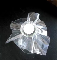 Breathable triangular flask sealing film sealing film laboratory aseptic culture container sealing film 12-16cm