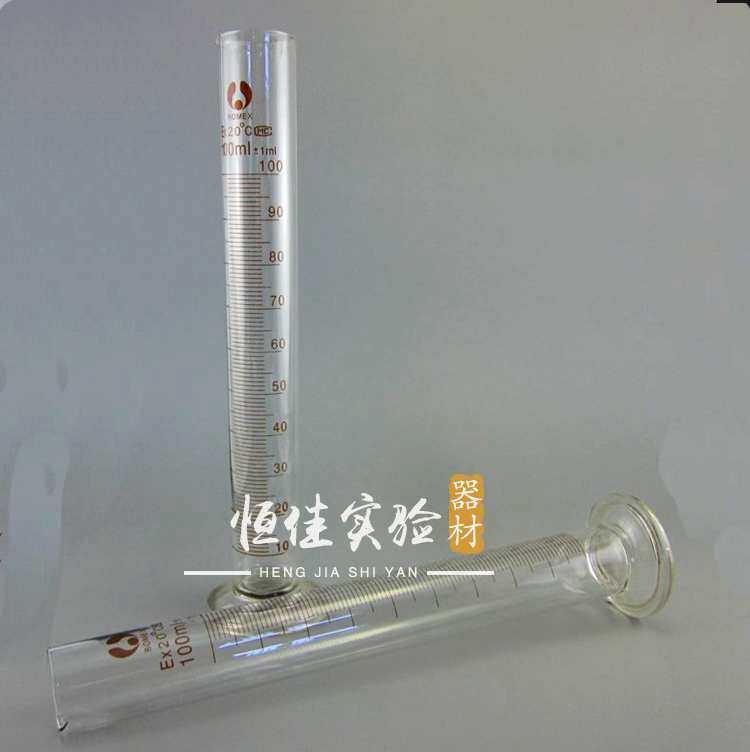恒佳实验  玻璃量筒 10 25 50 100 250 500 1000 2000ml
