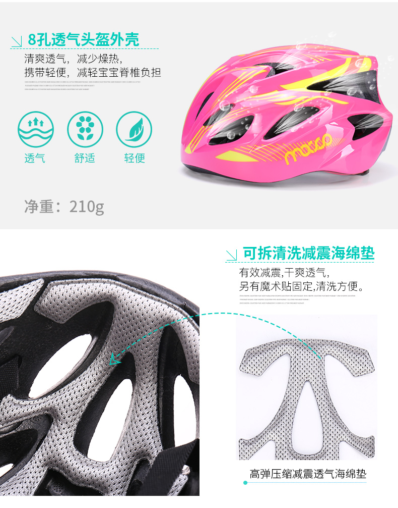 xe chòi chân moony Mũ bảo hiểm trượt băng trẻ em Migao thiết lập bảo vệ cân bằng tự trượt xe thể thao chống trượt băng cao đến đầu gối - Smart Scooter xe thăng bằng lamicka