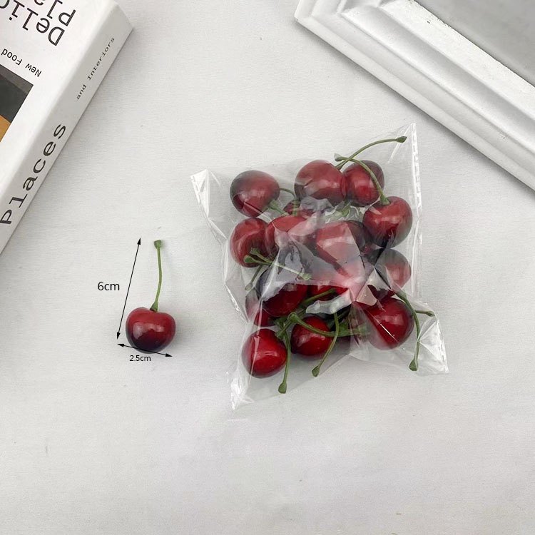 仿真水果蔬菜模型樱桃小水果果蔬摆件店铺橱窗装饰摆件拍摄道具详情7