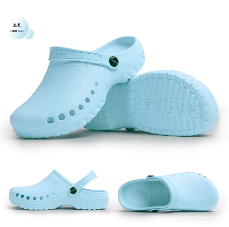 Croc Giày Y Tế Phẫu Thuật Giày Nam Bệnh Viện Phòng Thí Nghiệm Chống Trơn Trượt Đế Mềm Dép Phòng Điều Hành Bác Sĩ Y Tá Xăng Đan Nữ dép esd