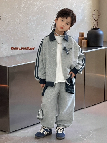 祯有范 Летняя одежда, спортивный костюм, толстовка, штаны, осенний комплект, осенняя