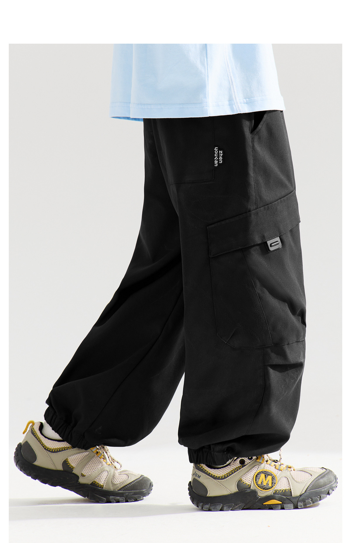 Zhen Youfan Boys' Pants Autumn New Style Children's Cargo Pants Spring and Autumn Big Boys' Long Pants Autumn Outdoor Hiking Pants — 39