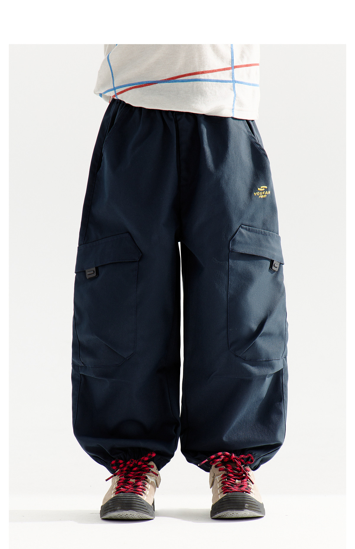Zhen Youfan Boys' Pants Autumn New Style Children's Cargo Pants Spring and Autumn Big Boys' Long Pants Autumn Outdoor Hiking Pants — 21