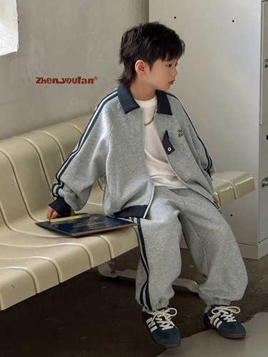 祯有范 Летняя одежда, спортивный костюм, толстовка, штаны, осенний комплект, осенняя