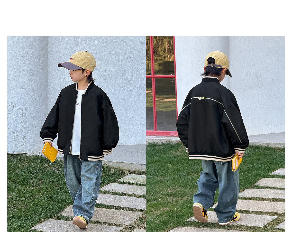 Boys' Sweatshirt Long-Sleeve T-Shirt White Base Shirt Early Autumn 2026 New Style for Older Children Boys' Top Clothing Outfit — 39