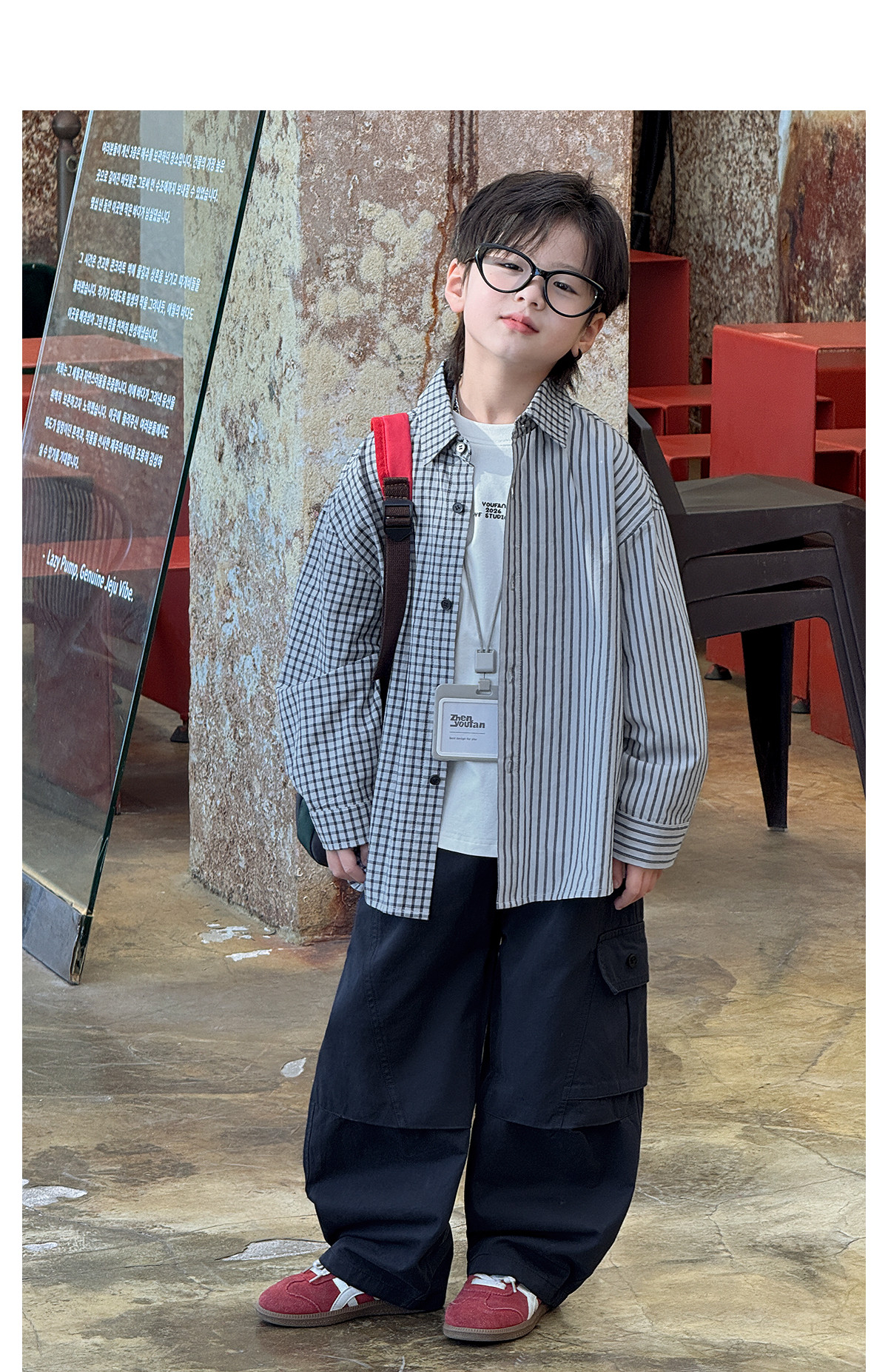 Boys' Sweatshirt Long-Sleeve T-Shirt White Base Shirt Early Autumn 2026 New Style for Older Children Boys' Top Clothing Outfit — 29