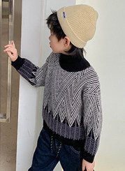 Детская куртка Жан 男童牛仔外套加厚冬款洋气儿童羊羔毛冬季帅气冬天中大童冬装 Zhen fan