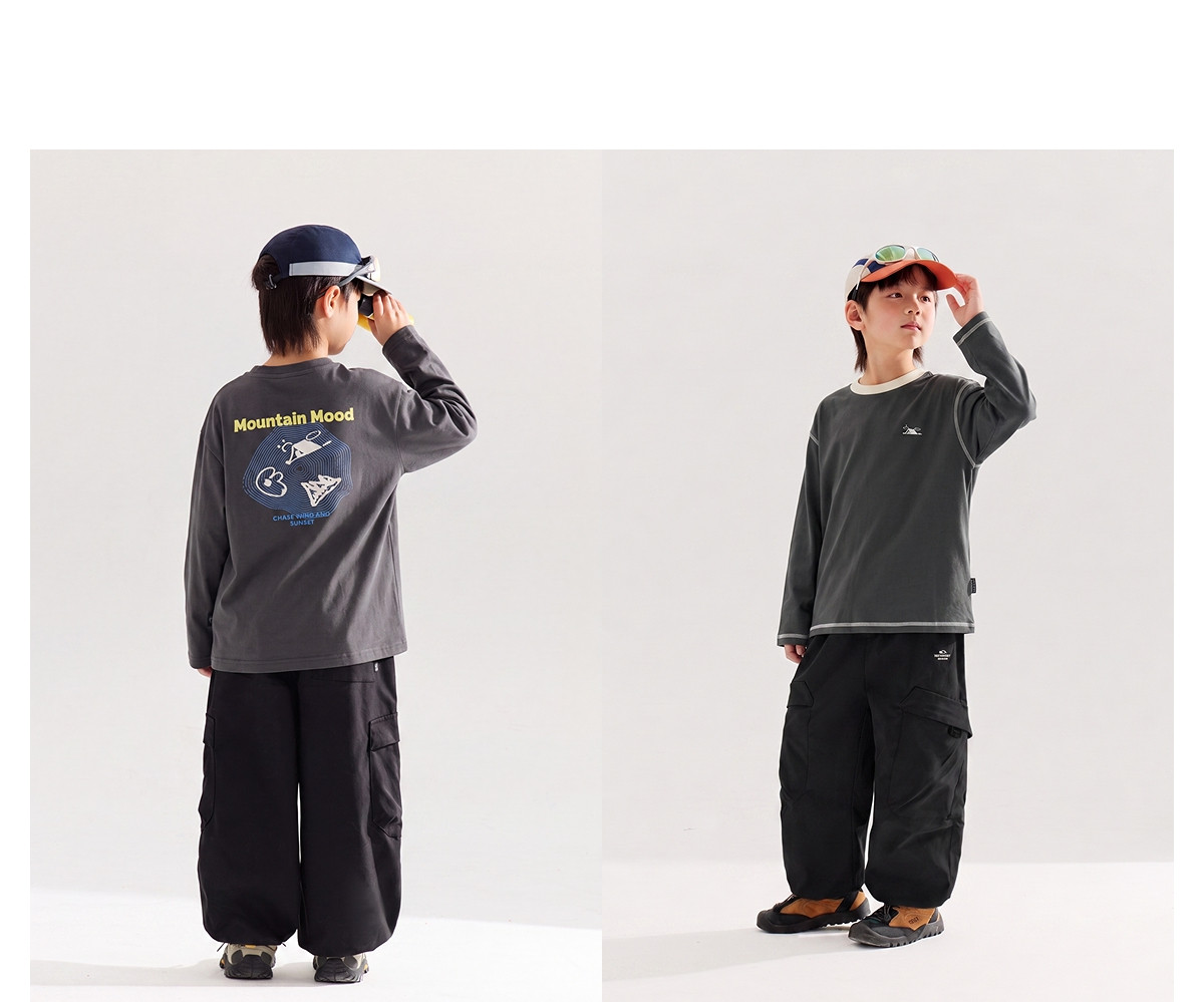 Zhen Youfan Boys' Pants Autumn New Style Children's Cargo Pants Spring and Autumn Big Boys' Long Pants Autumn Outdoor Hiking Pants — 25