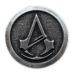 UBIWorkshop bộ phim và trò chơi truyền hình gốc xung quanh Logo chính thức của Assassin Creed badge khóa huy hiệu pin - Game Nhân vật liên quan