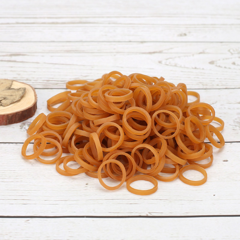 Rubber band cowhide band diameter 1 9CM wide rubber band rubber ring fixed cow band ring rubber band ring leather sleeve rubber ring