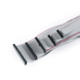 Серый кабель FC FC-6/8/10/12/14-50P, шаг 2,0 мм, двусторонний соединительный кабель, длина кабеля 20 см