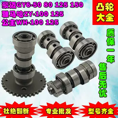 Pedal locomotive GS125 Flower wedding Lingying Liying Fuxi Qiaoge ZY100 125 Shanye 100 camshaft