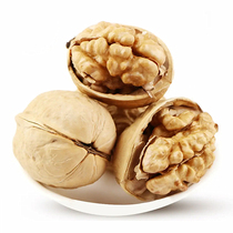 Authentic Xinjiang plain paper thin shell walnut bulk new goods 500g first grade fresh dried fruit nuts