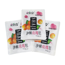 Xinjiang Altay specialty Fuyun Fragrant Gobi seabuckthorn rose cake 125g bag 3 packs