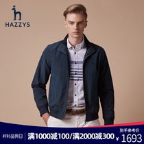 Hazzys Hazzys autumn mens sunscreen jacket Korean version casual slim long-sleeved jacket mens top tide