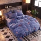 San hô chăn đơn mảnh dày Fala mùa đông flannel tóc ngắn ấm áp nam sinh viên đơn đôi chăn che nữ - Quilt Covers