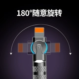 Подходит для Apple 14, кабель для передачи данных, iphone13promax, вращающийся из цинкового сплава, 120 Вт, кабель для быстрой зарядки типа «локоть, компьютерный компьютер», зарядный кабель для Huawei, Oppo, Android 6A, Xiaomi vivo, флэш-зарядка, USB