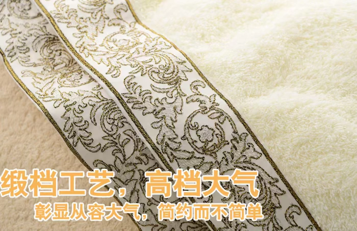 Vàng số Yi Shizhen Gối lụa thêu cotton chính hãng SK7239H Vàng lụa phủ Terry phong phú - Khăn gối áo gối lụa