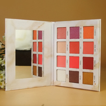 Lameira marble eyeshadow plate twelve-Color Matte Pearlescent ins Super fire girl trembles 5017