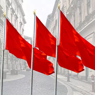No. 4 thick solid color blank Red Flag big red flag colorful flag floating flag full red flag pure red flag pure red flag No. 1 2 No. 3 No. 5